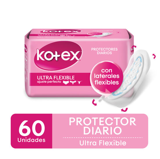 Protector Diario Kotex Ultra Flexible X 60 Unidades
